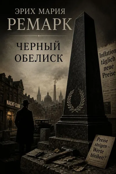 Черный обелиск — обложка книги