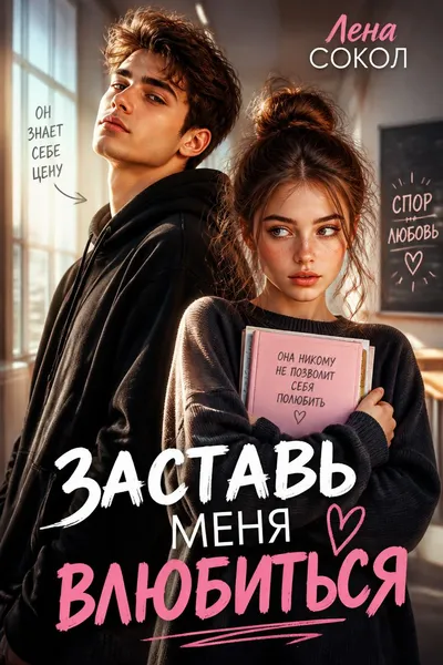 Заставь меня влюбиться — обложка книги