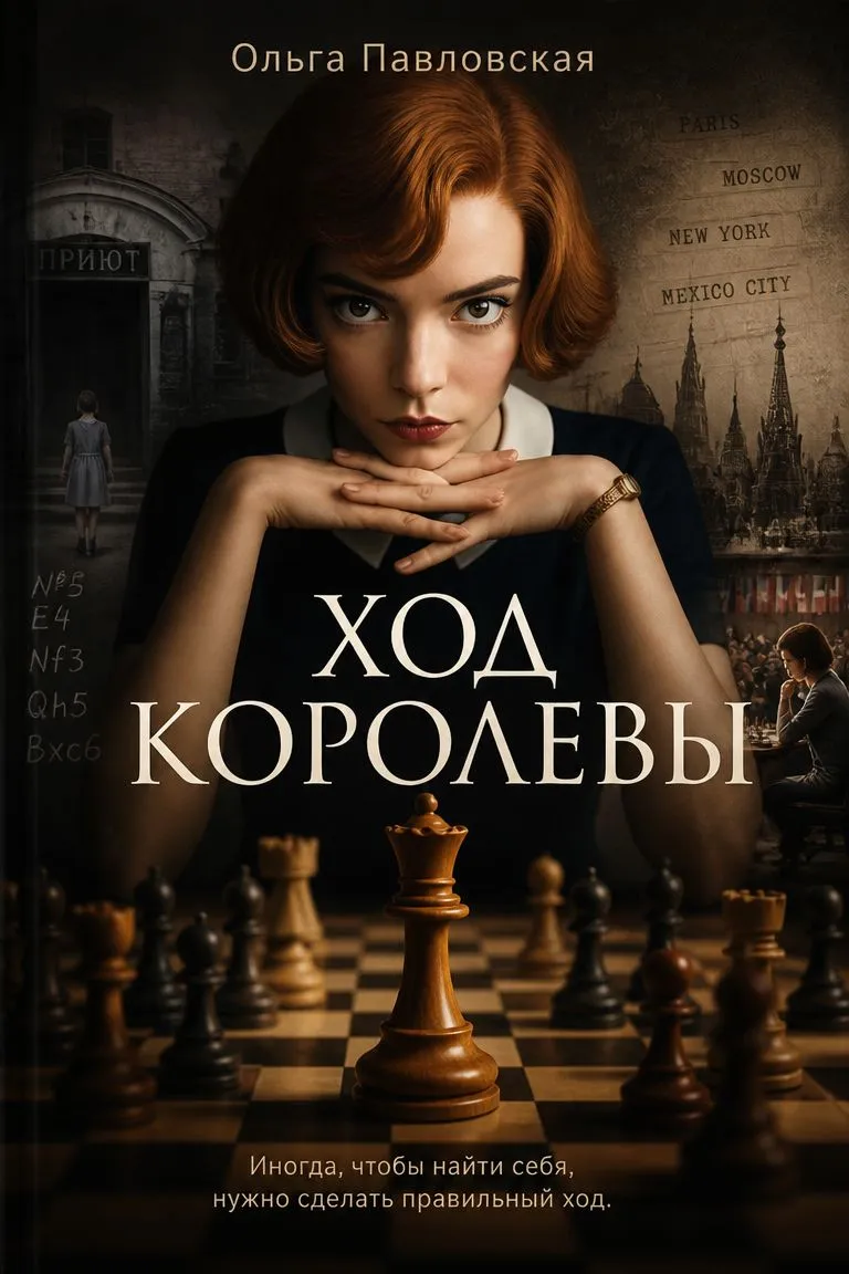 Ход королевы — обложка книги