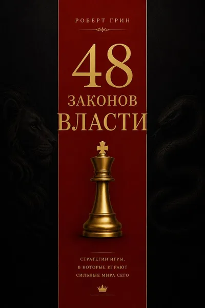 48 законов власти — обложка книги