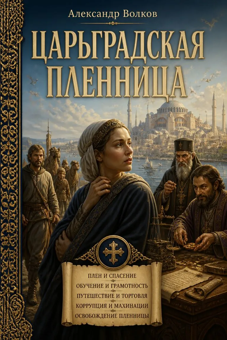 Царьградская пленница — обложка книги