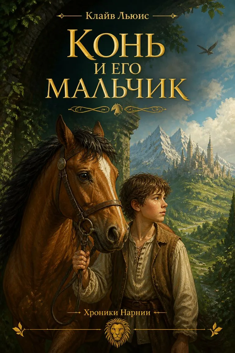 Конь и его мальчик — обложка книги