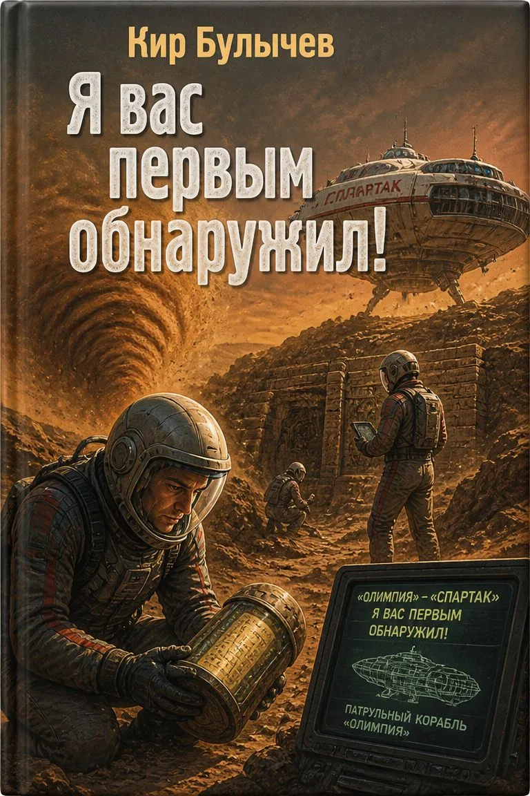 Я вас первым обнаружил! — обложка книги