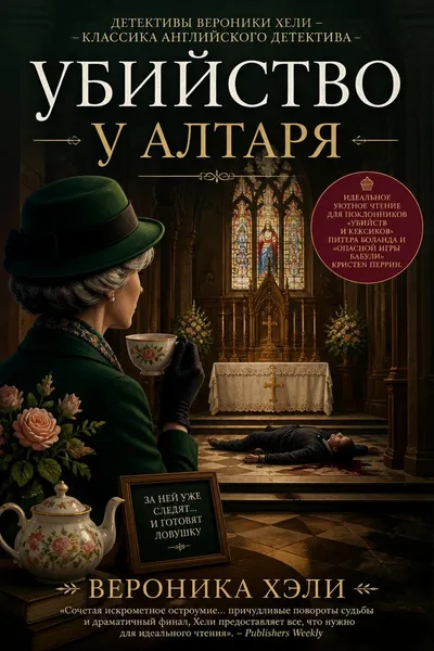 Убийство у алтаря — обложка книги