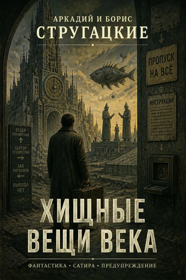Хищные вещи века — обложка книги