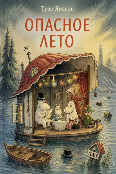 Опасное лето — обложка книги