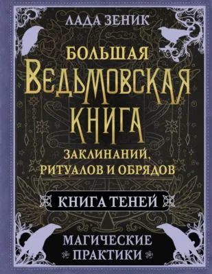 Большая ведьмовская книга заклинаний, ритуалов и обрядов. Магические практики. Книга Теней — обложка книги