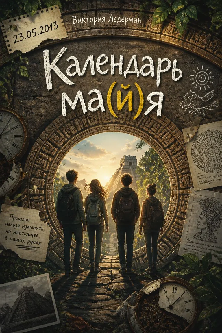 Календарь ма(й)я — обложка книги