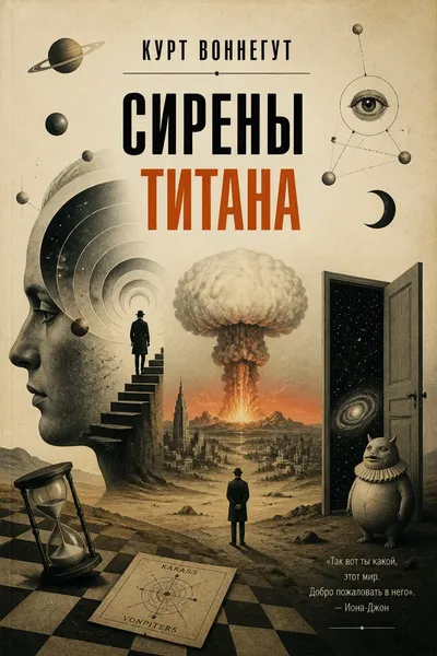 Сирены Титана — обложка книги