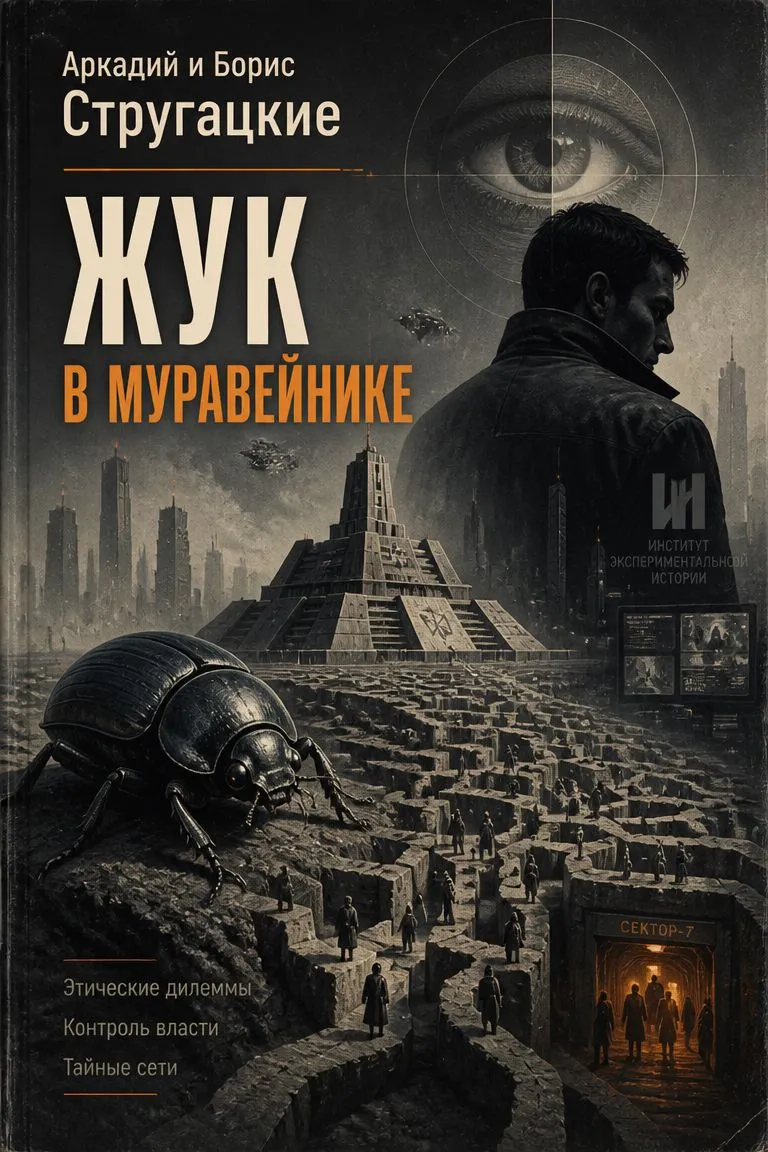 Жук в муравейнике — обложка книги