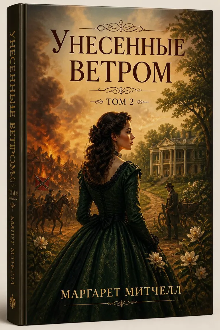 Унесенные ветром. Том 2 — обложка книги