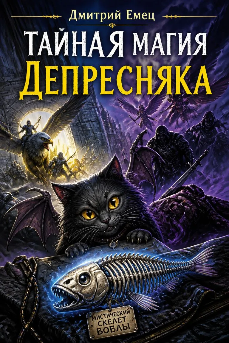 Тайная магия Депресняка — обложка книги