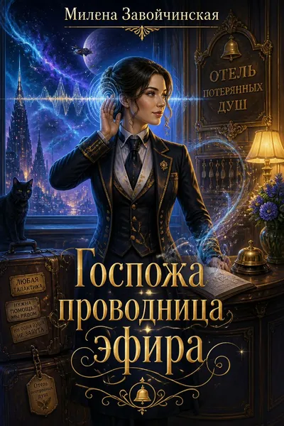 Госпожа проводница эфира — обложка книги