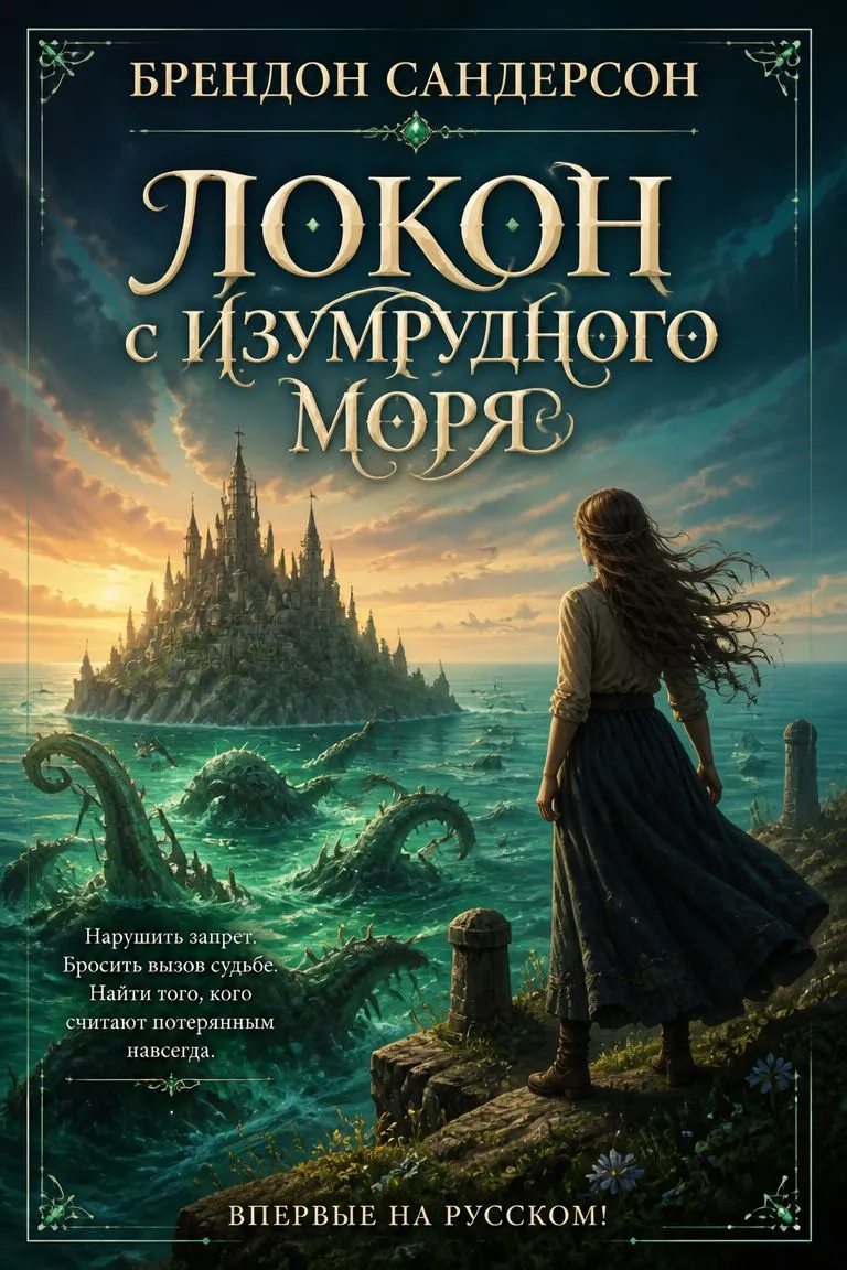 Локон с Изумрудного моря — обложка книги