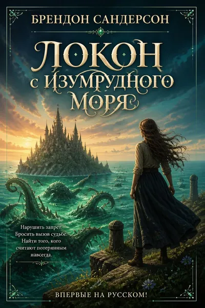 Локон с Изумрудного моря — обложка книги