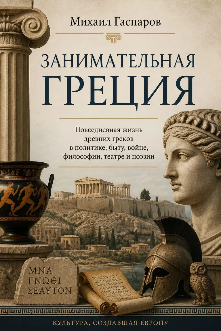 Занимательная Греция — обложка книги