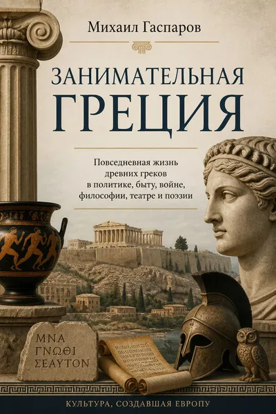 Занимательная Греция — обложка книги