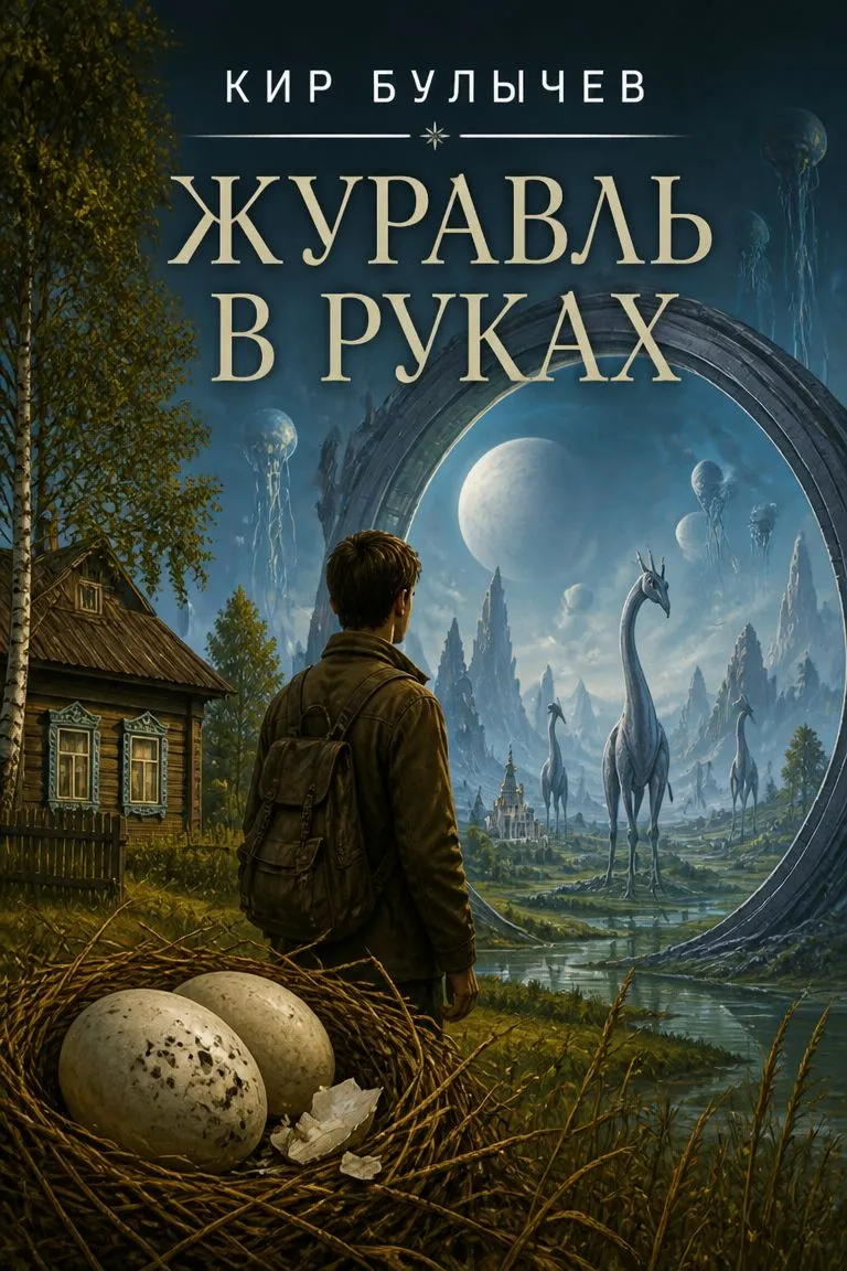 Журавль в руках — обложка книги