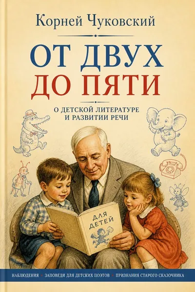 От двух до пяти — обложка книги