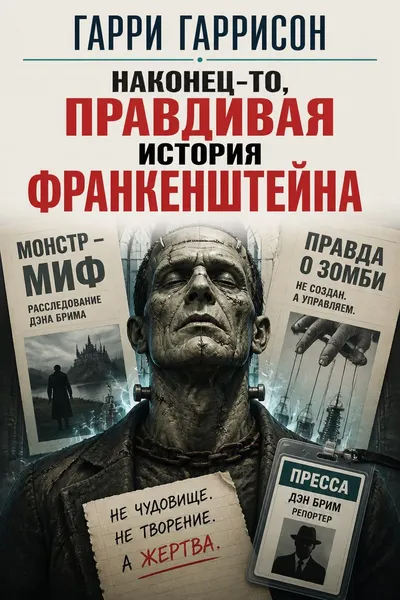 Наконец-то, правдивая история Франкенштейна — обложка книги