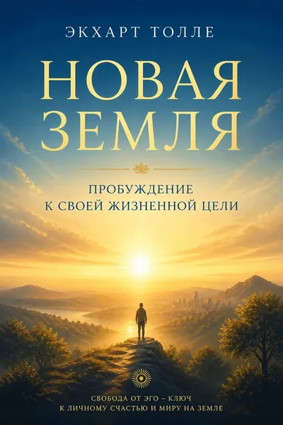 Новая земля. Пробуждение к своей жизненной цели — обложка книги