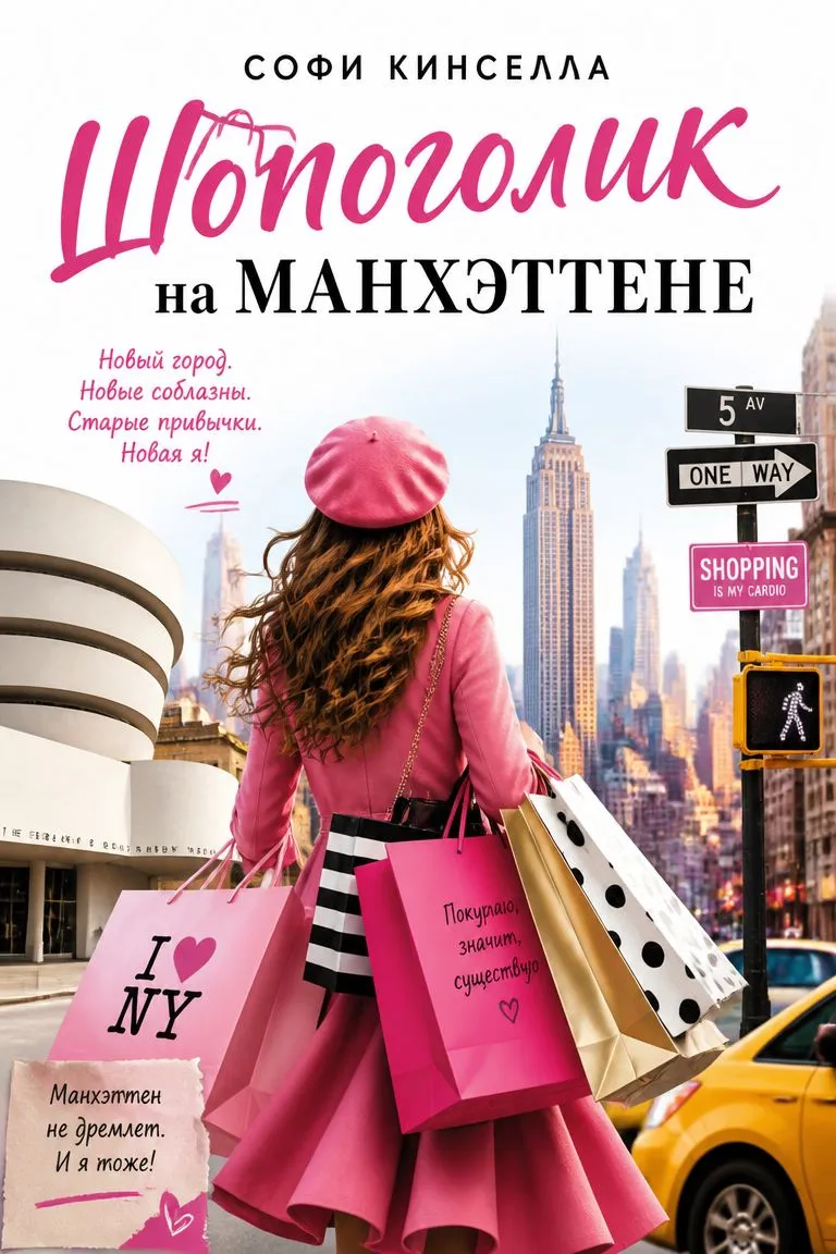 Шопоголик на Манхэттене — обложка книги