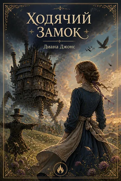 Ходячий замок — обложка книги