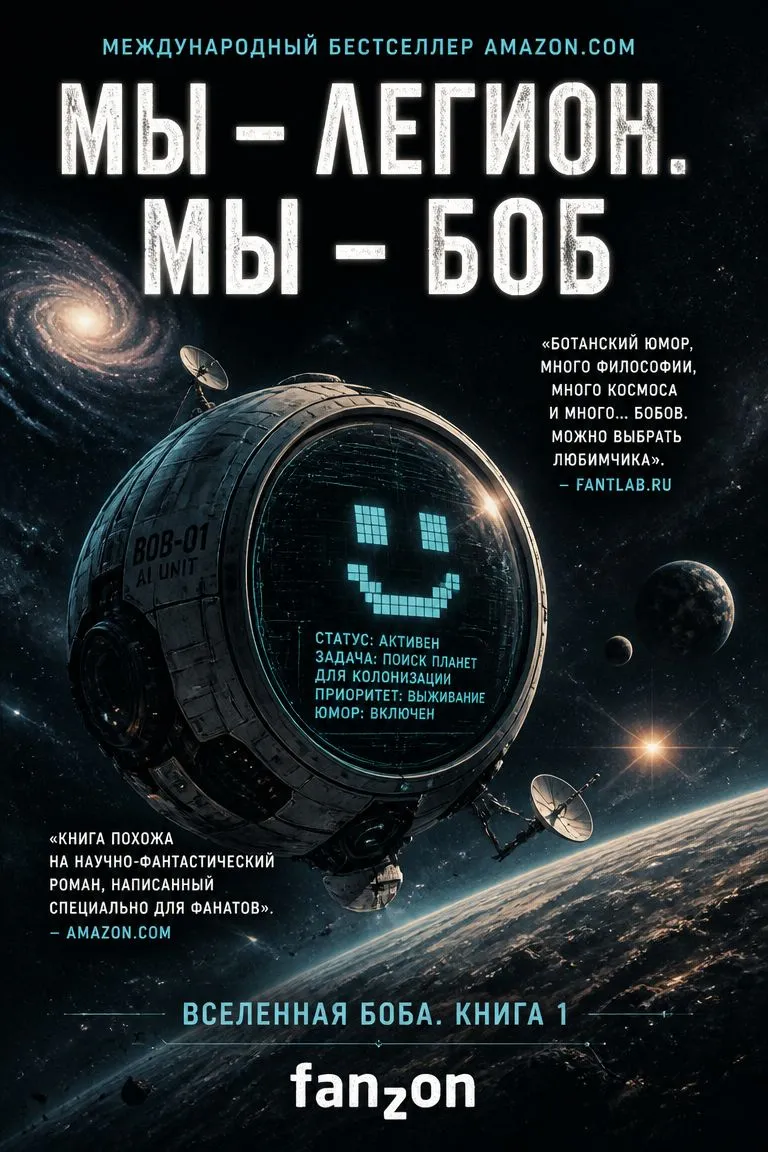 Мы – Легион. Мы – Боб — обложка книги