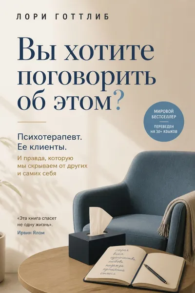 Вы хотите поговорить об этом? Психотерапевт. Ее клиенты. И правда, которую мы скрываем от других и самих себя — обложка книги