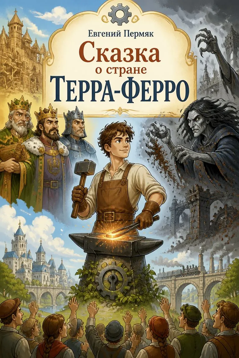 Сказка о стране Терра-Ферро — обложка книги