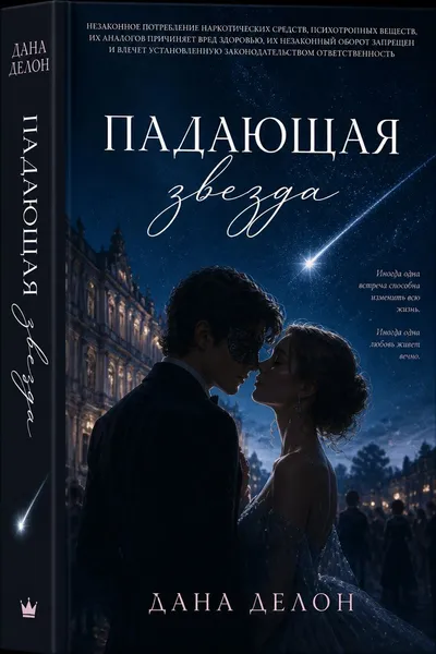 Падающая звезда — обложка книги