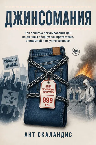 Джинсомания — обложка книги