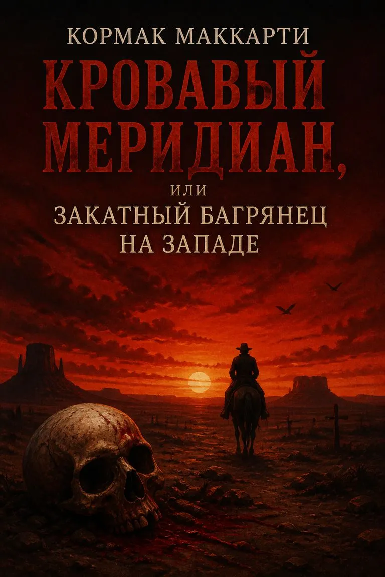 Кровавый меридиан, или Закатный багрянец на западе — обложка книги