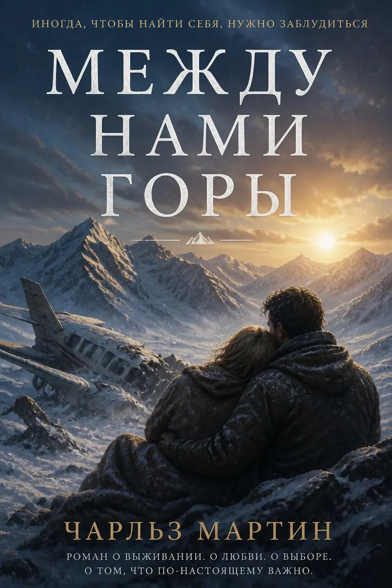 Между нами горы — обложка книги