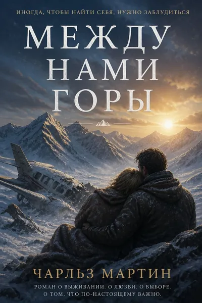 Между нами горы — обложка книги
