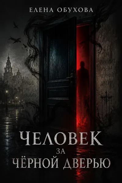 Человек за чёрной дверью — обложка книги