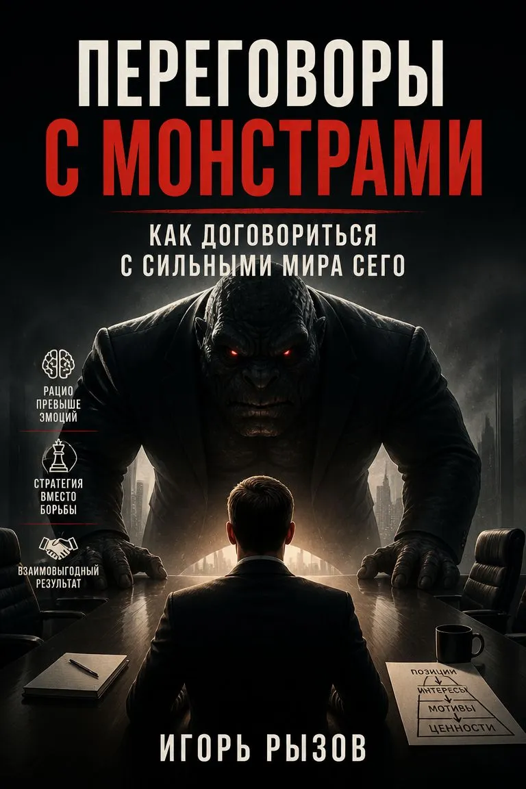 Переговоры с монстрами. Как договориться с сильными мира сего — обложка книги