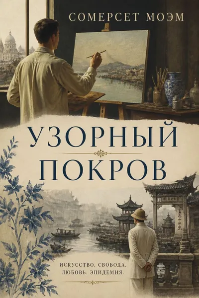 Узорный покров — обложка книги