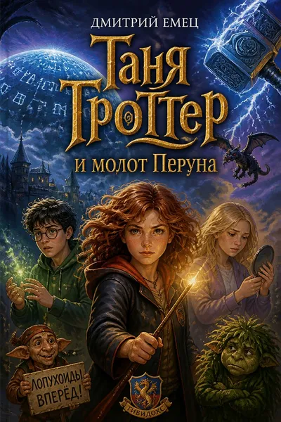 Таня Гроттер и молот Перуна — обложка книги
