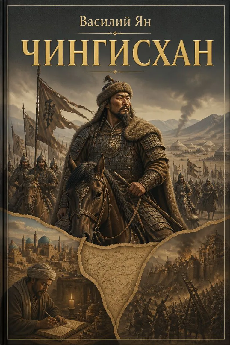Чингисхан — обложка книги