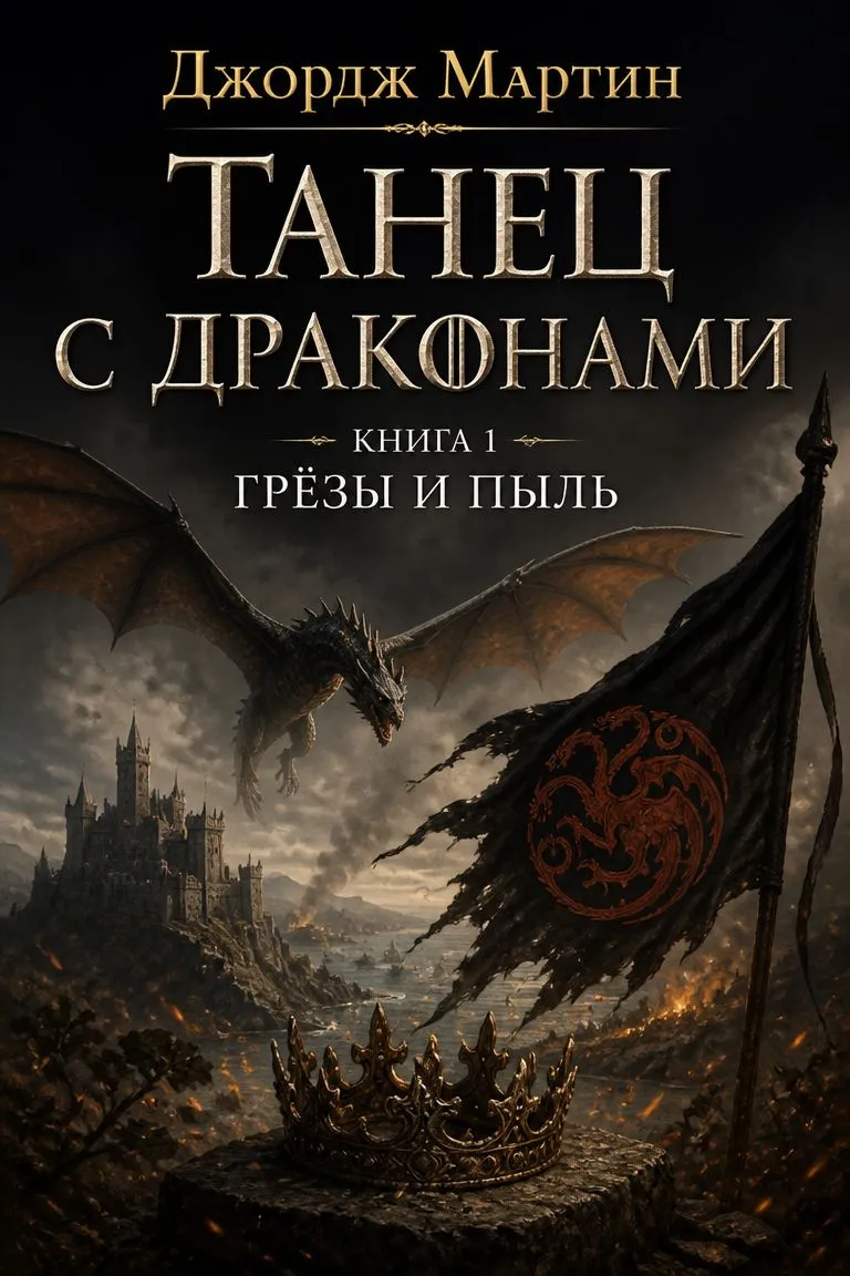 Танец с драконами. Книга 1. Грёзы и пыль — обложка книги