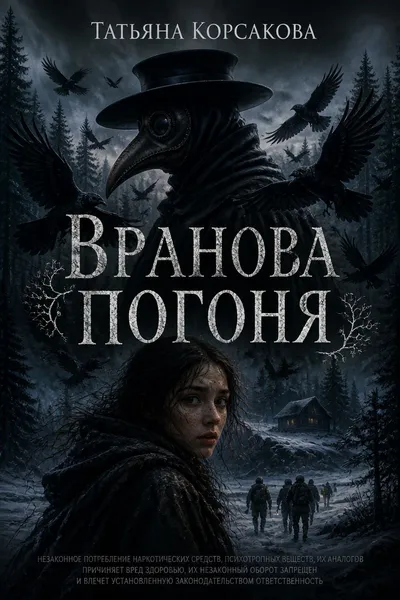 Вранова погоня — обложка книги