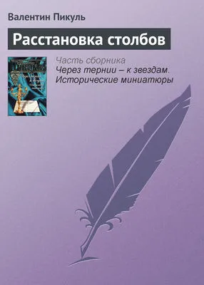 Расстановка столбов — обложка книги