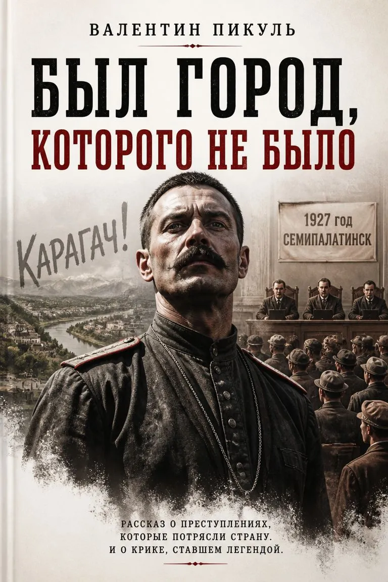 Был город, которого не было — обложка книги