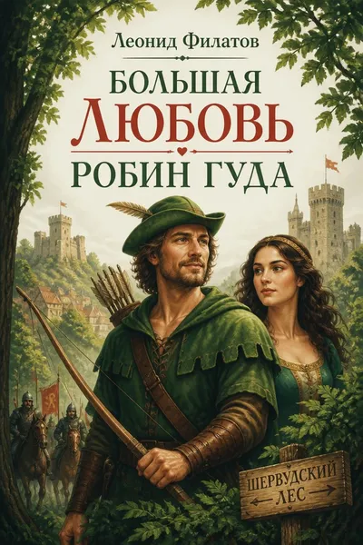 Большая любовь Робин Гуда — обложка книги