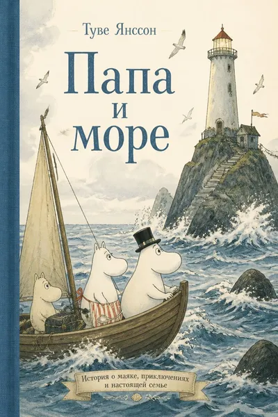 Папа и море — обложка книги