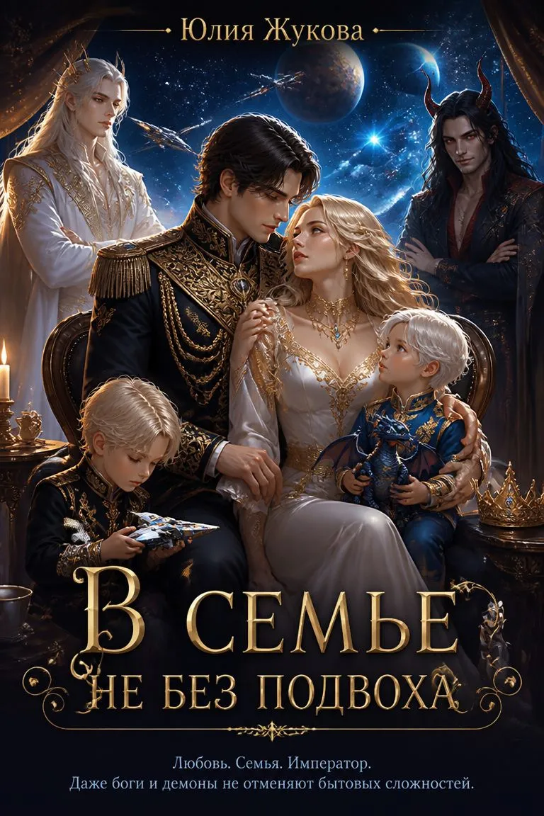 В семье не без подвоха — обложка книги