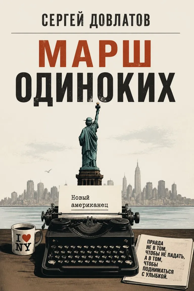 Марш одиноких — обложка книги