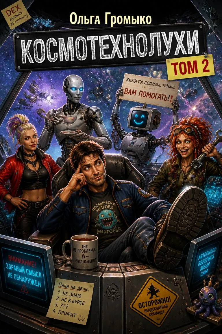 Космотехнолухи. Том 2 — обложка книги