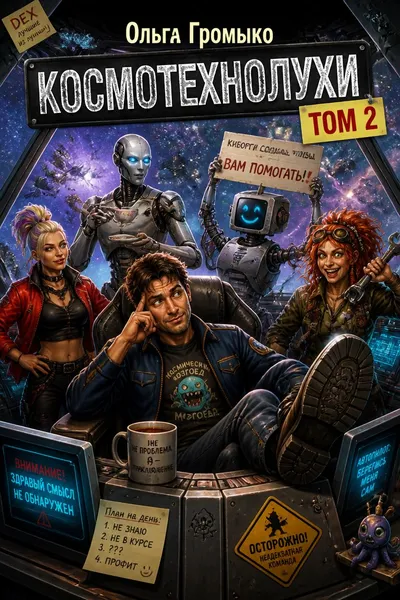 Космотехнолухи. Том 2 — обложка книги